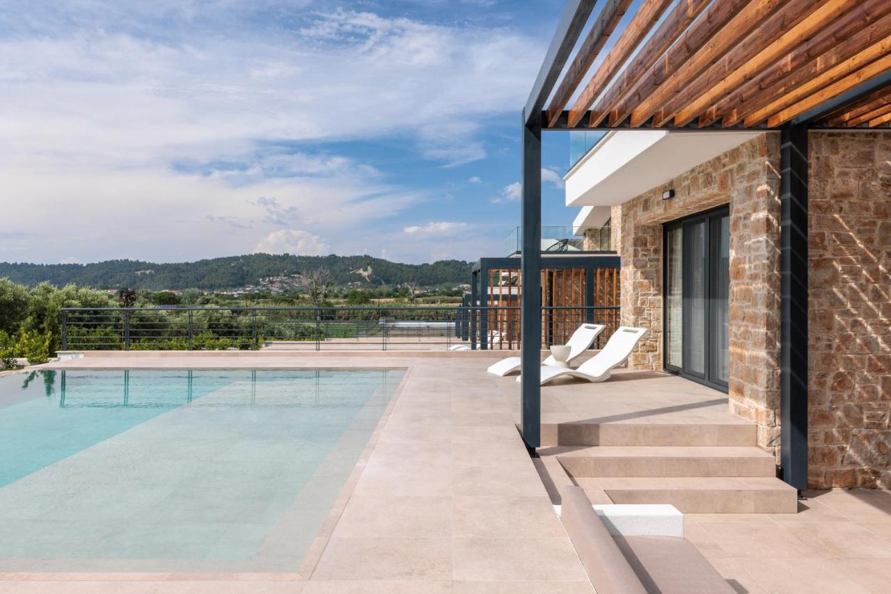 Five Senses Of Luxury Villa Kalandra ภายนอก รูปภาพ